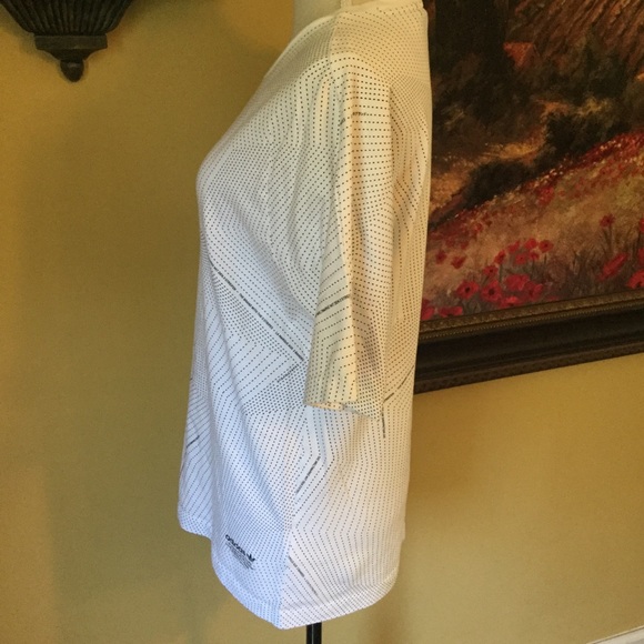 Adidas- “The Brand With The 3 Stripes” Tee. Size S - Picture 5 of 8